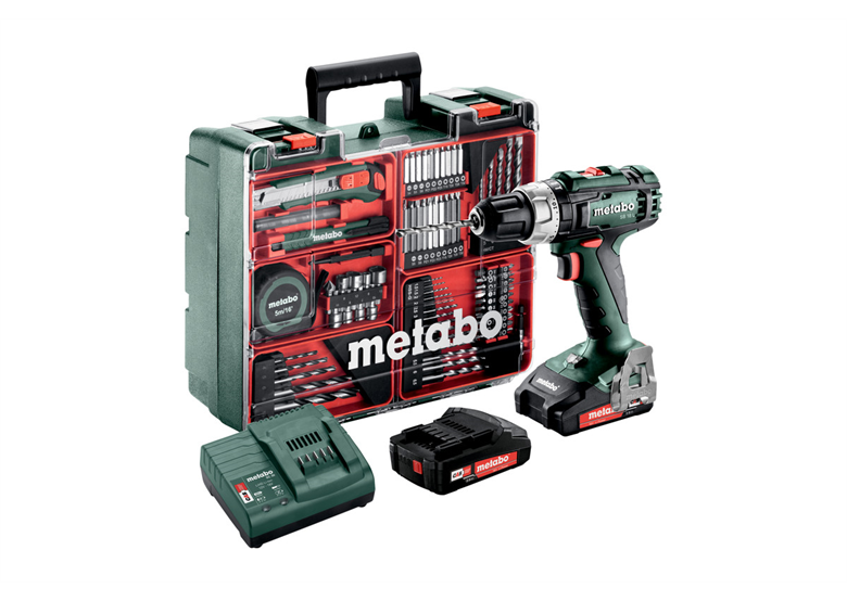 Klopboor-/schroefmachine Metabo SB 18 L Set