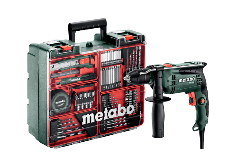 Slagboormachine Metabo SBE 650 Set