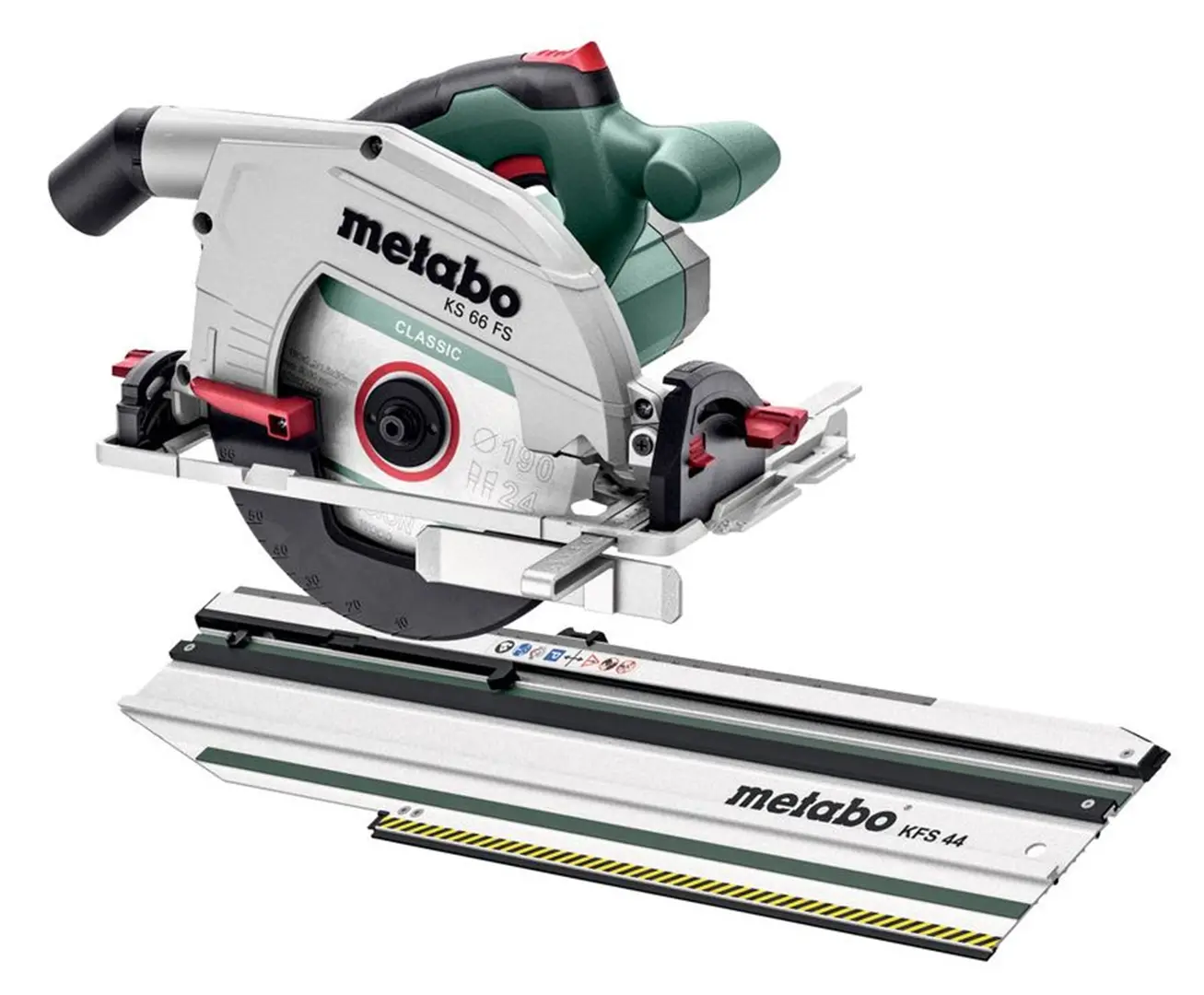 Cirkelzaag Metabo Set KS 66 FS