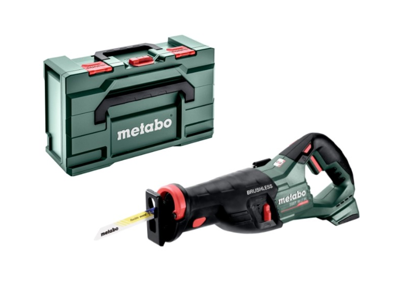 Reciprozaag Metabo SSEP 18 LT BL (carcass) + metaBOX 165 L