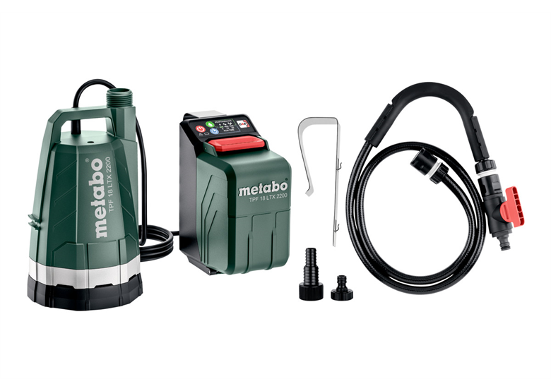 Dompelpomp Metabo TPF 18 LTX 2200