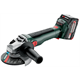 Haakse slijper Metabo W 18 LT BL 11-125 2x4.0Ah