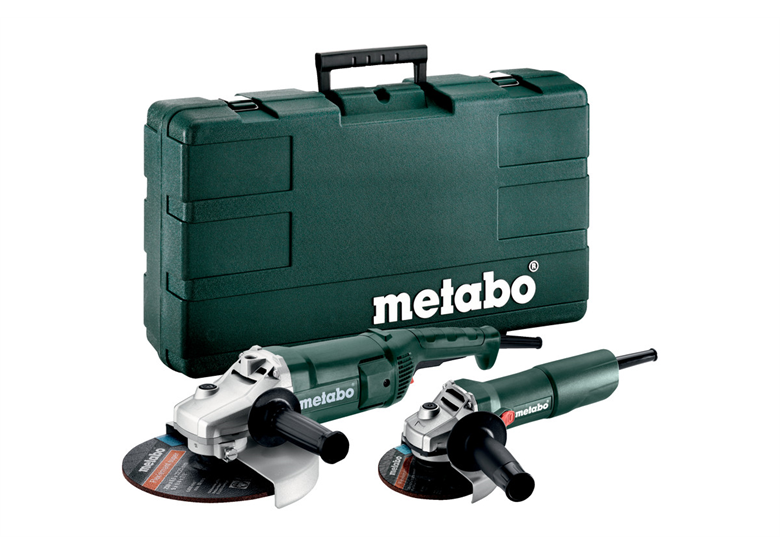 Combo Set WE 2200-230 + W 750-125 in koffer Metabo WE2200-230 + W750-125