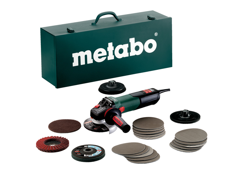 Haakse slijper Metabo WEV 15-125 Quick Inox Set