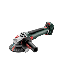 Haakse slijper in koffer metaBOX Metabo WVB 18 LT BL 11-125 Quick
