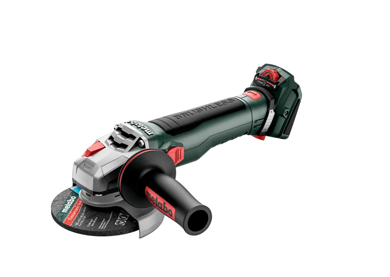 Haakse slijper in koffer metaBOX Metabo WVB 18 LT BL 11-125 Quick