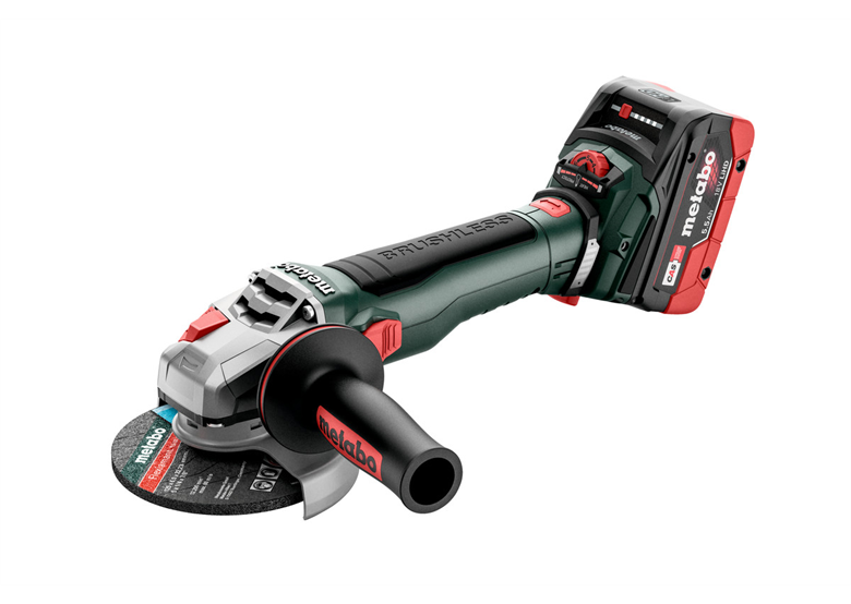 Haakse slijper Metabo WVB 18 LT BL 11-125 Quick 2x5.5Ah