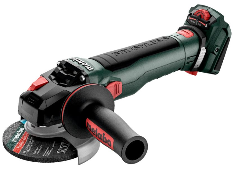 Haakse slijper Metabo WVB 18 LT BL 11-125 Quick Inox