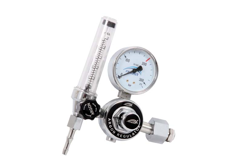 Reduceerventiel voor Arg/CO2 met rotameter Most 6236000200