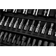 Dopsleutels 1/4“ en 1/2”, set van 110 stuks Neo 10-066