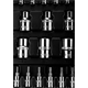 Dopsleutels 1/4“ en 1/2”, set van 110 stuks Neo 10-066