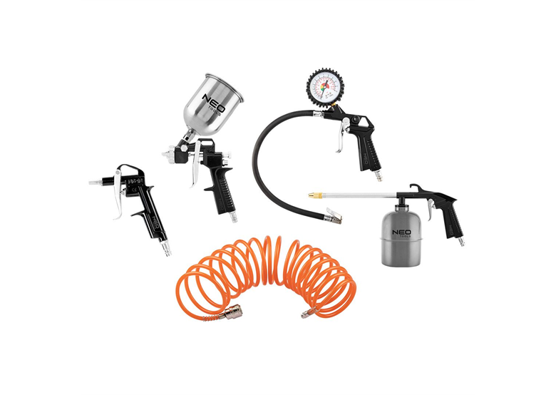 Verfspuiten set 5st. Neo 14-699