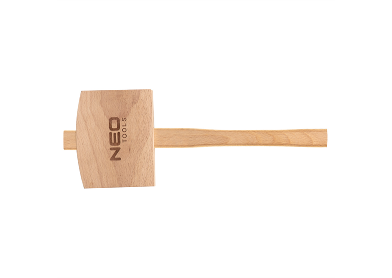 Houten hamer 660g, 140x110x50mm Neo 25-078