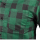 Flanel Overhemd, groen, maat S Neo 81-546-S