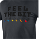 T-shirt ,bedrukt FEEL THE BIT, maat M Neo 81-641-M