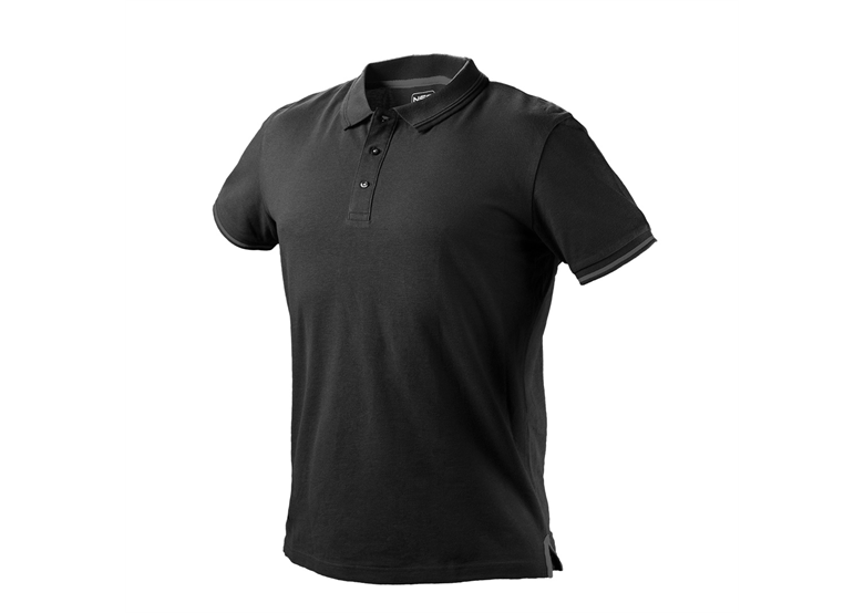 Polo shirt DENIM, zwart, maat S Neo 81-659-S