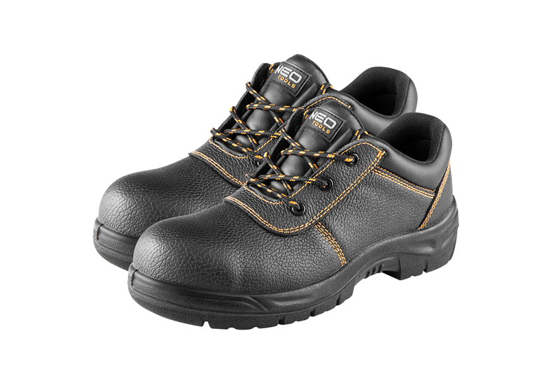 Leren werkschoenen S1 SRC, stalen neus, maat 45 Neo 82-160-45