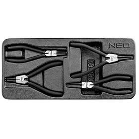 Inlay voor gereedschapkast met klemringtang Neo 84-240