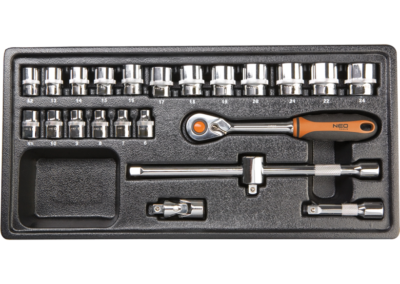 Inleglade Doppenset 3/8 23dlg Neo 84-272