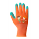 Werkhandschoenen voor kinderen, latex gecoat polyester (crincle), maat 4 Neo 97-644-4