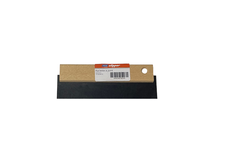 Rubberplamuurmes met houten handvat 180mm Norton 70184608770