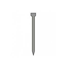 Spijkers 45mm voor pneumatische nietmachines  Ga18 (1,25x1,00mm) 5,000st, Pansam A536045