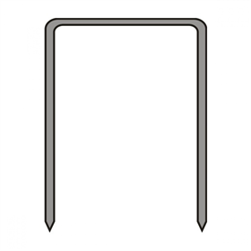 Nieten 16mm voor pneumatische nietmachine Ga21 type 80 (0,90x0,70x12,80mm) 5,000 st, Pansam A536216