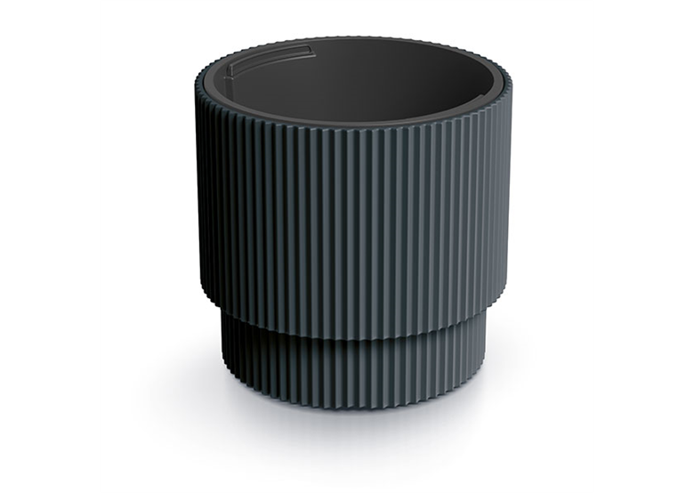 Bloempot  Milly - antraciet Prosperplast DBMIN400-S433