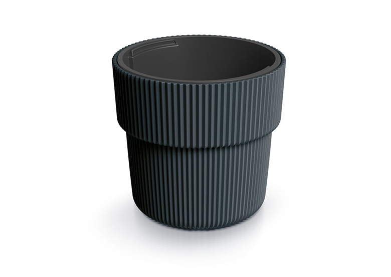 Bloempot  Milly - antraciet Prosperplast DBMIR300-S433