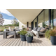 Bloempot  Milly - antraciet Prosperplast DBMIR300-S433