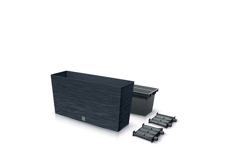 Bloembak FURU CASE middle - antraciet Prosperplast DFC800M-S433