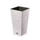 Bloempot wit FURU SQUARE ECO WOOD 35l Prosperplast DFSH300W-S449W