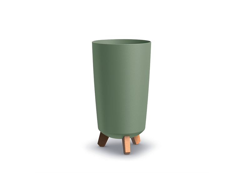 Bloempot GRACIA TUBUS SLIM - aards groen Prosperplast DGTL200-5615C