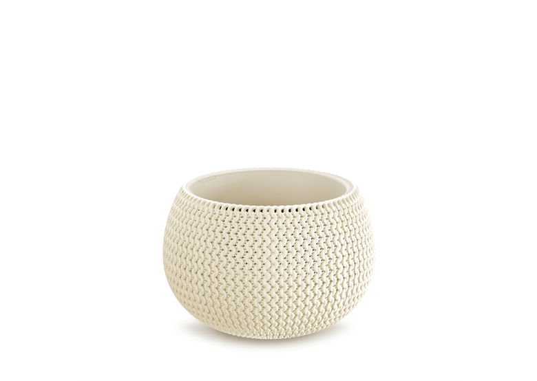 Bloempot SPLOFY BOWL - crème Prosperplast DKSP240-CY728