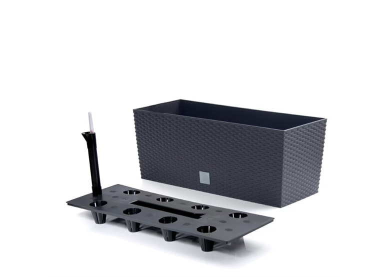 Bloempot Rato Case antraciet Prosperplast DRTC600-S433