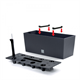 Bloempot Rato Case antraciet Prosperplast DRTC600-S433