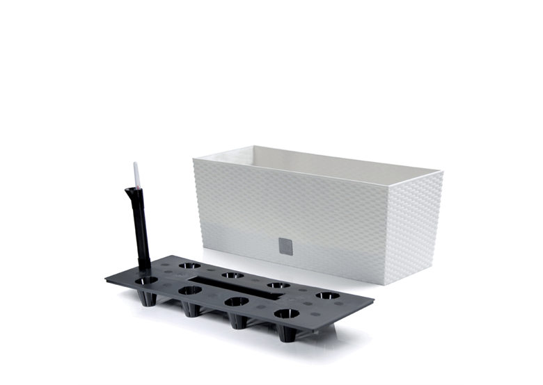 Bloempot RATO CASE - wit Prosperplast DRTC600-S449