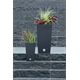 Bloempot RATO SQUARE - antraciet Prosperplast DRTS300-S433