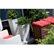 Bloempot RATO SQUARE - antraciet Prosperplast DRTS300-S433