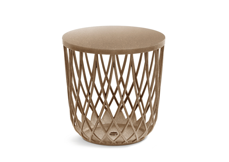 Mand UNIQUBO ECO WOOD - naturo ECO Prosperplast IKUB55TW-4665W