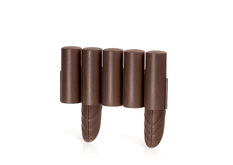 Tuinpalissade PALISADA - bruin Prosperplast IPALPLUS-R222