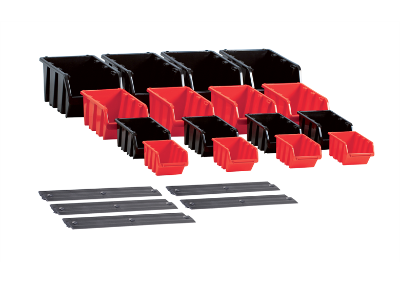 Opbergbakken 16 stuk Prosperplast Set Truck