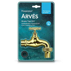 Kran voor regenton Prosperplast Tap 3/4″ RTAP1
