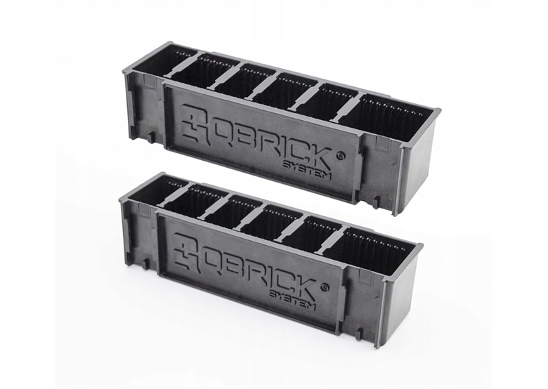 Set van 2 lange gereedschapshouders Qbrick System Custom Long Items Holder