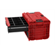 Gereedschapskist met laden Qbrick System ONE 2.0 DRAWER 2 TOOLBOX RED Ultra HD Custom