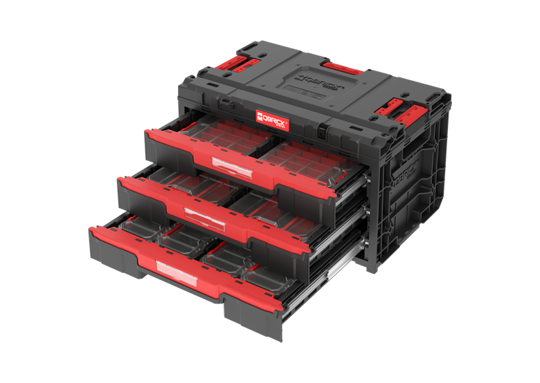 Gereedschapskoffer Qbrick System ONE 2.0 DRAWER 3 TOOLBOX PROMO Compact Organizers SET