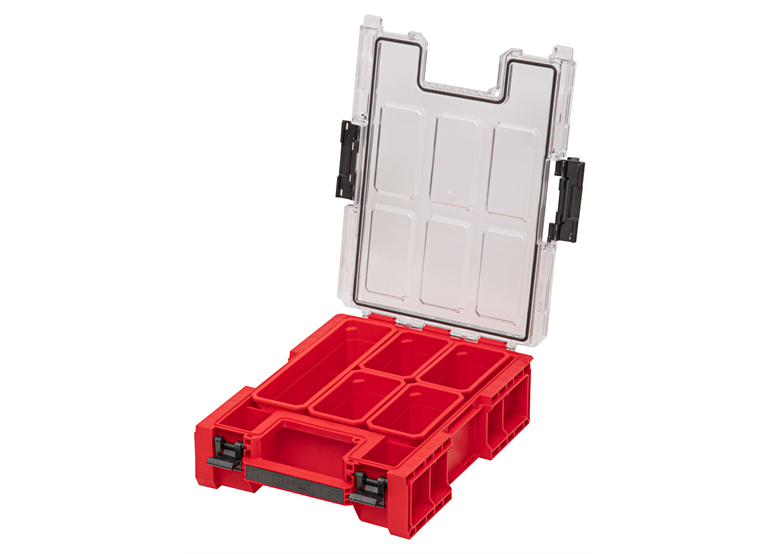 Organizer met afneembare bakken Qbrick System ONE 2.0 ORGANIZER M PLUS RED Ultra HD