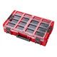 Grote organizer met bakken en adapters Qbrick System ONE RED Ultra HD Organizer 2XL PROMO
