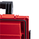 Gereedschapskist met wielen Qbrick System PRIME CART RED Ultra HD CUSTOM