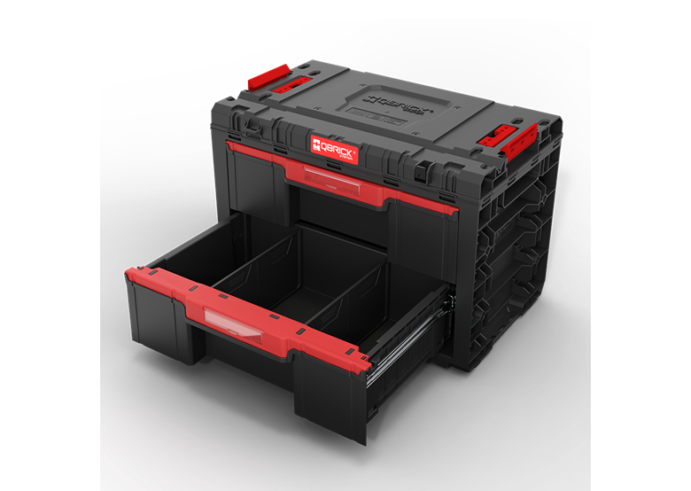 Gereedschapskist met laden Qbrick System PRIME DRAWER 2 TOOLBOX BASIC